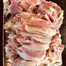Shropshire Hills Catering home cured bacon
