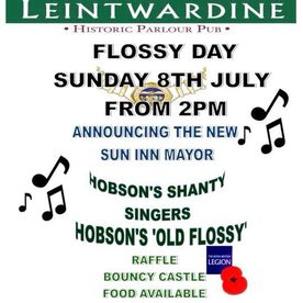 hog roast catering at the Sun Inn for Flossy Day 08th July 2018