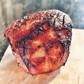 honey roasted ham joint