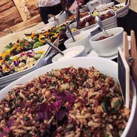 event catering salad selection