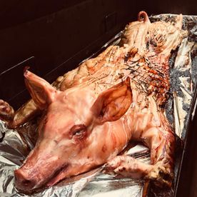 another successful Hog Roast at Clun, October 2017